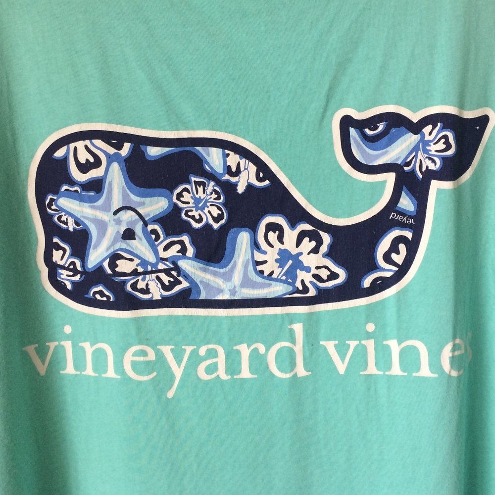 Men's XL "Starfish Whale" Pocket Tee